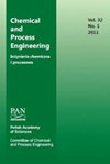 Chemical And Process Engineering-inzynieria Chemiczna I Procesowa