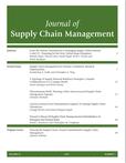 Journal Of Supply Chain Management