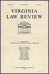 Virginia Law Review