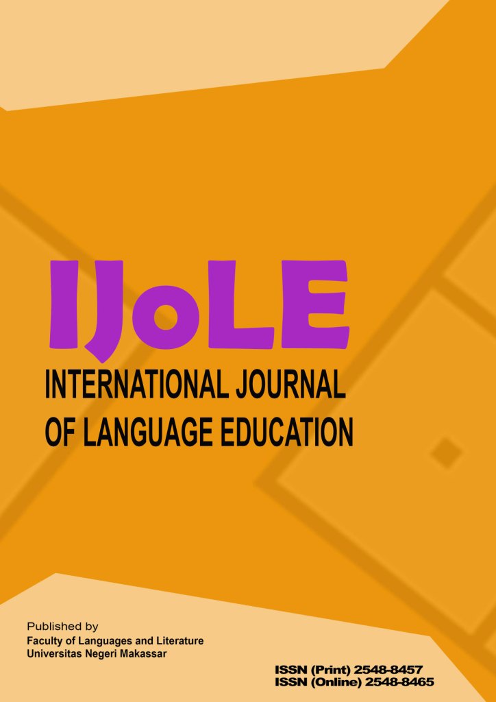 Ijole-international Journal Of Language Education