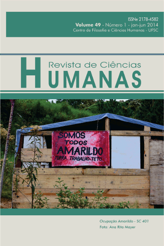 Revista De Ciencias Humanas Da Universidade De Taubate